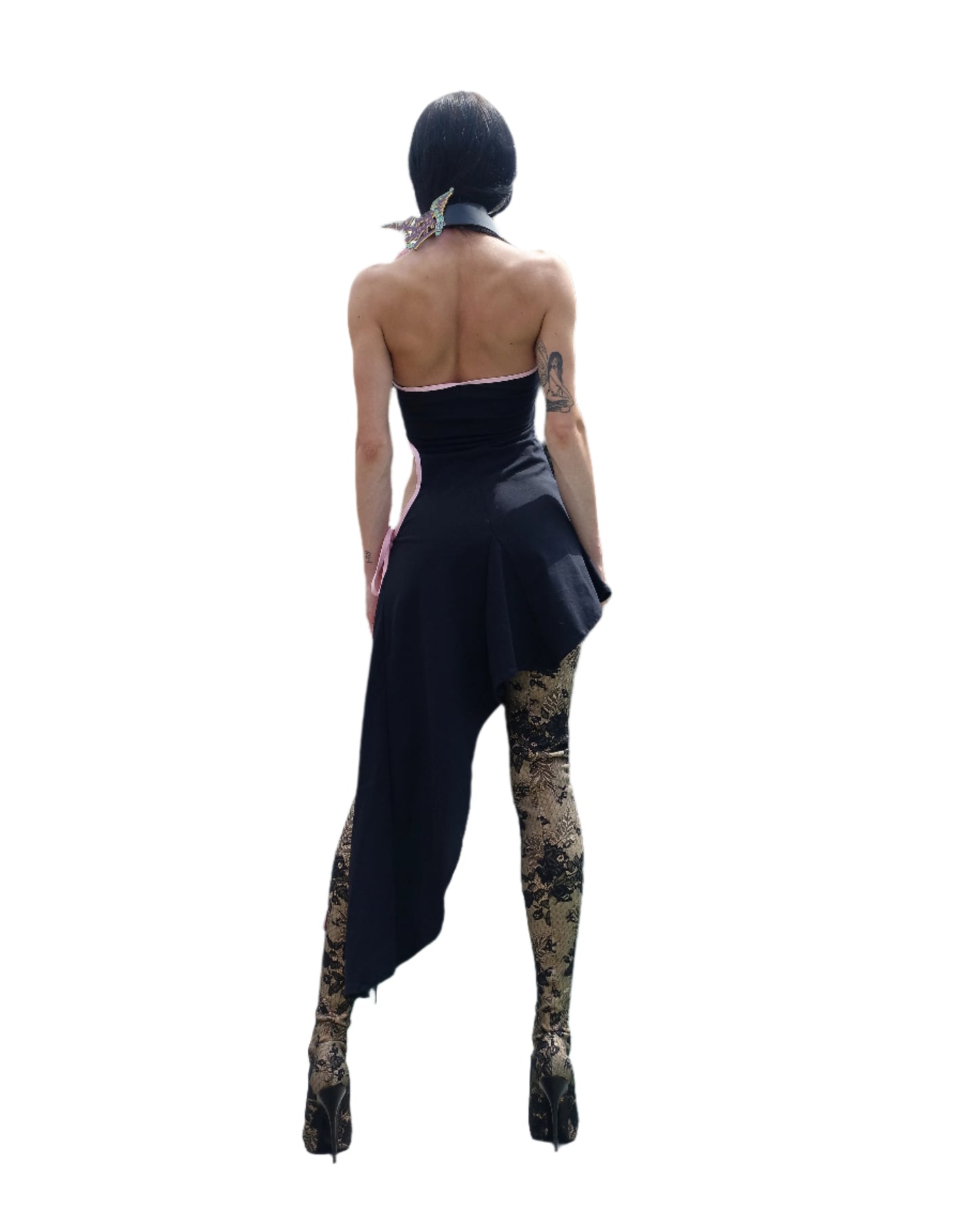 GEORGIA DRESS, BLK