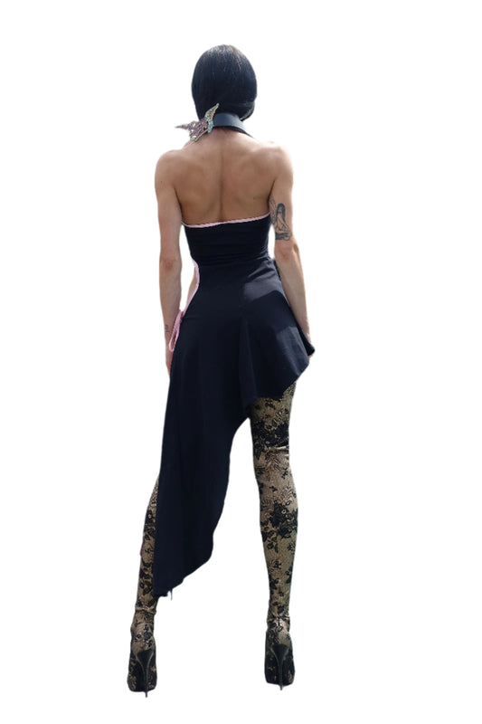 GEORGIA DRESS, BLK