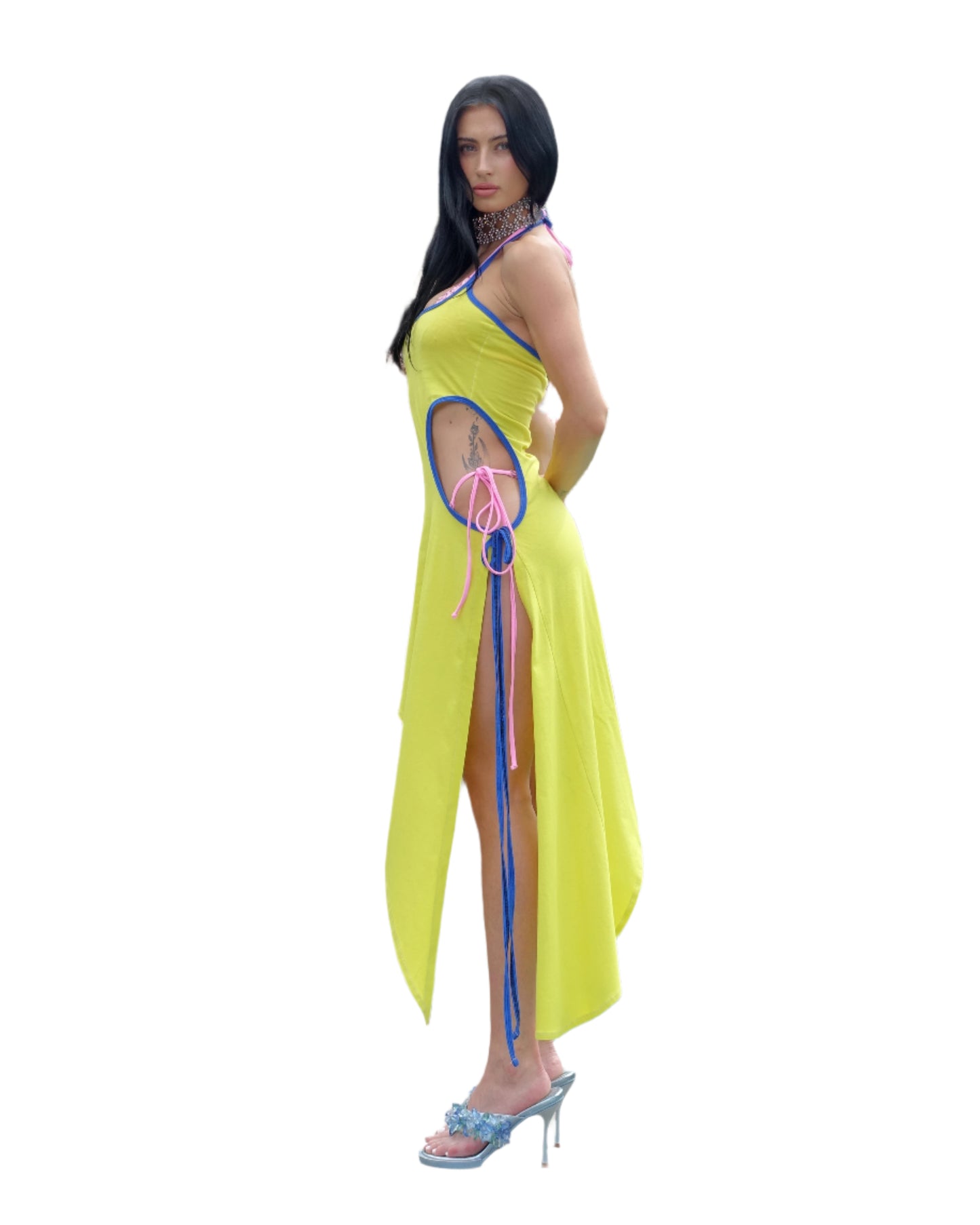 GEORGIA DRESS, YELLOW