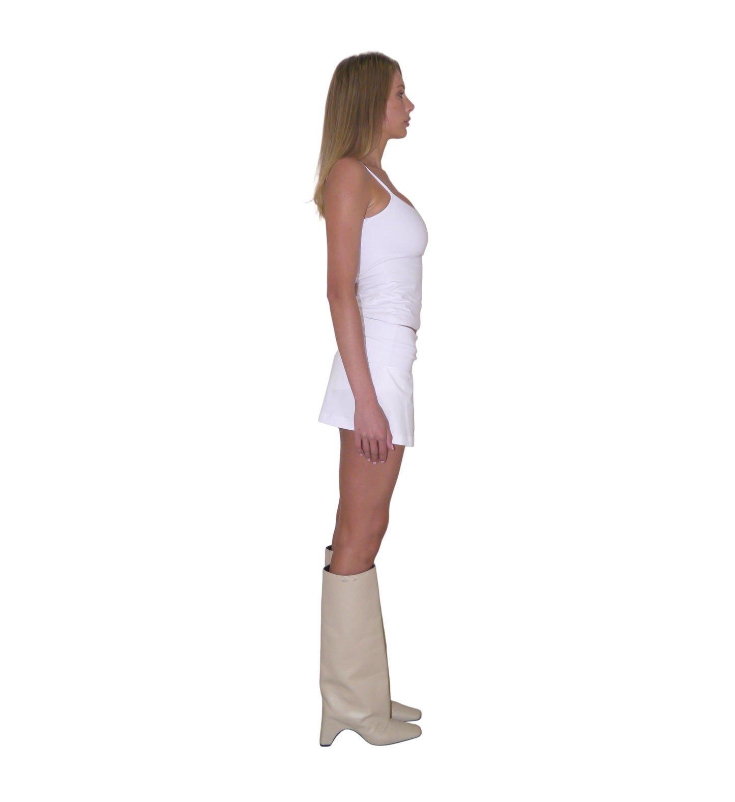 LILY TANK, WHITE