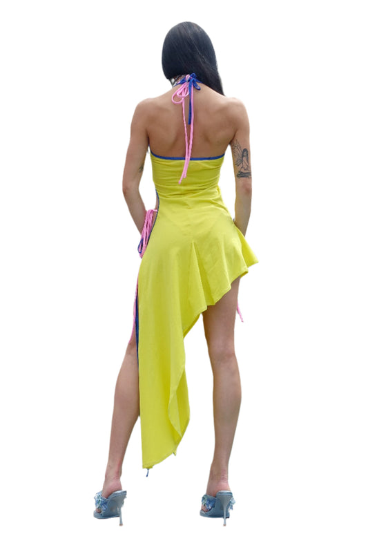 GEORGIA DRESS, YELLOW