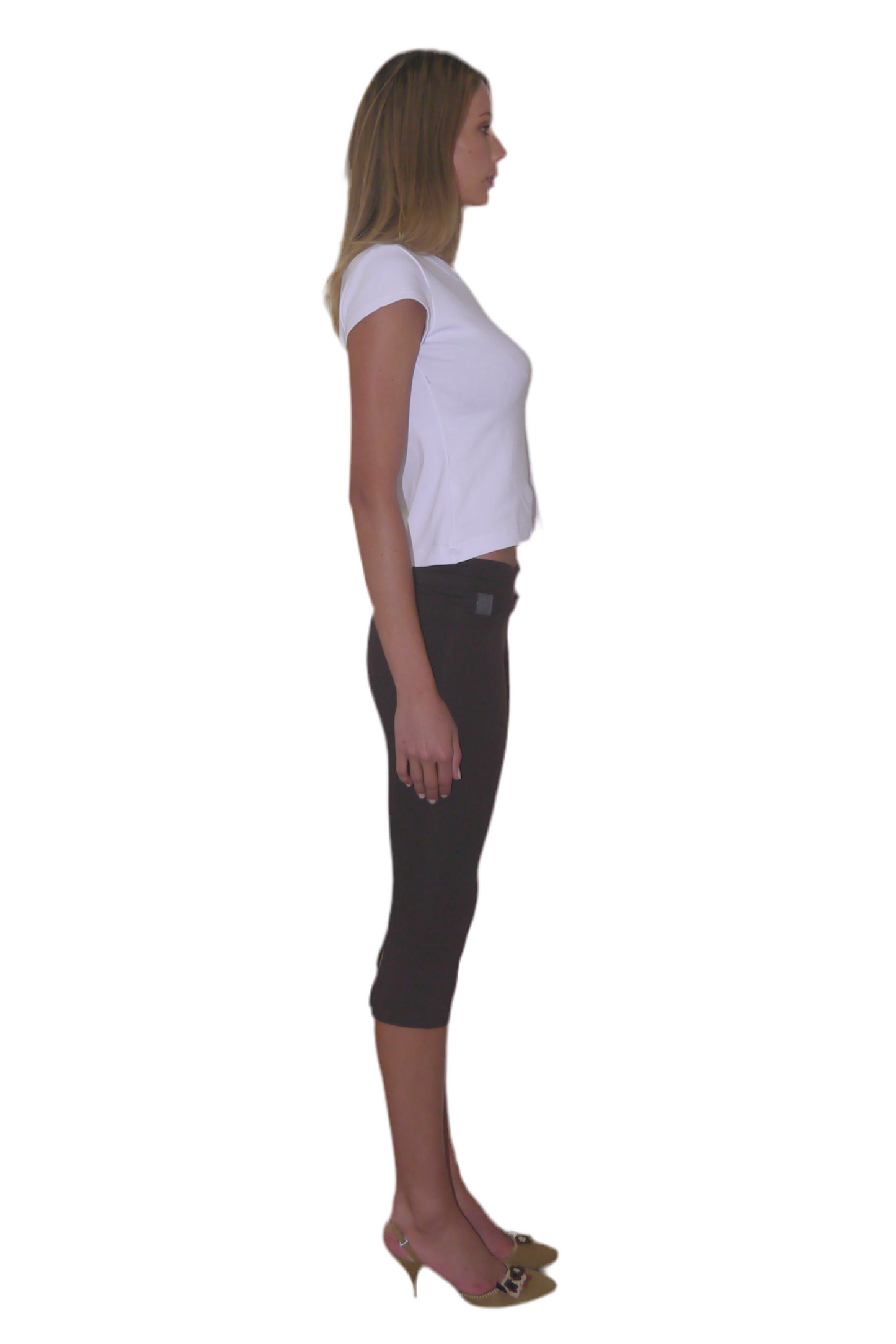 VIOLET TEE, WHITE