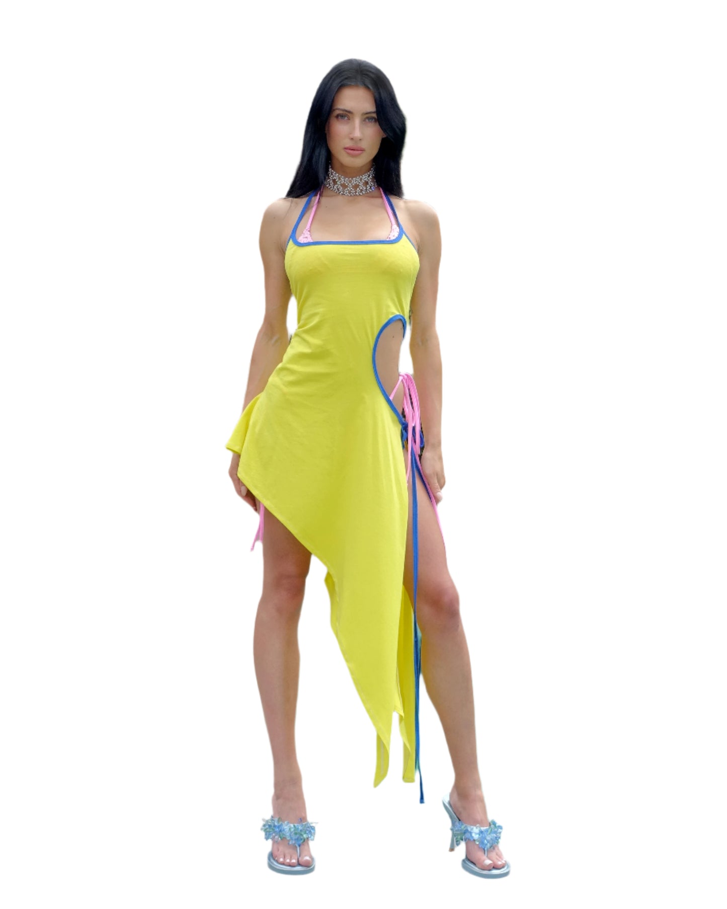 GEORGIA DRESS, YELLOW