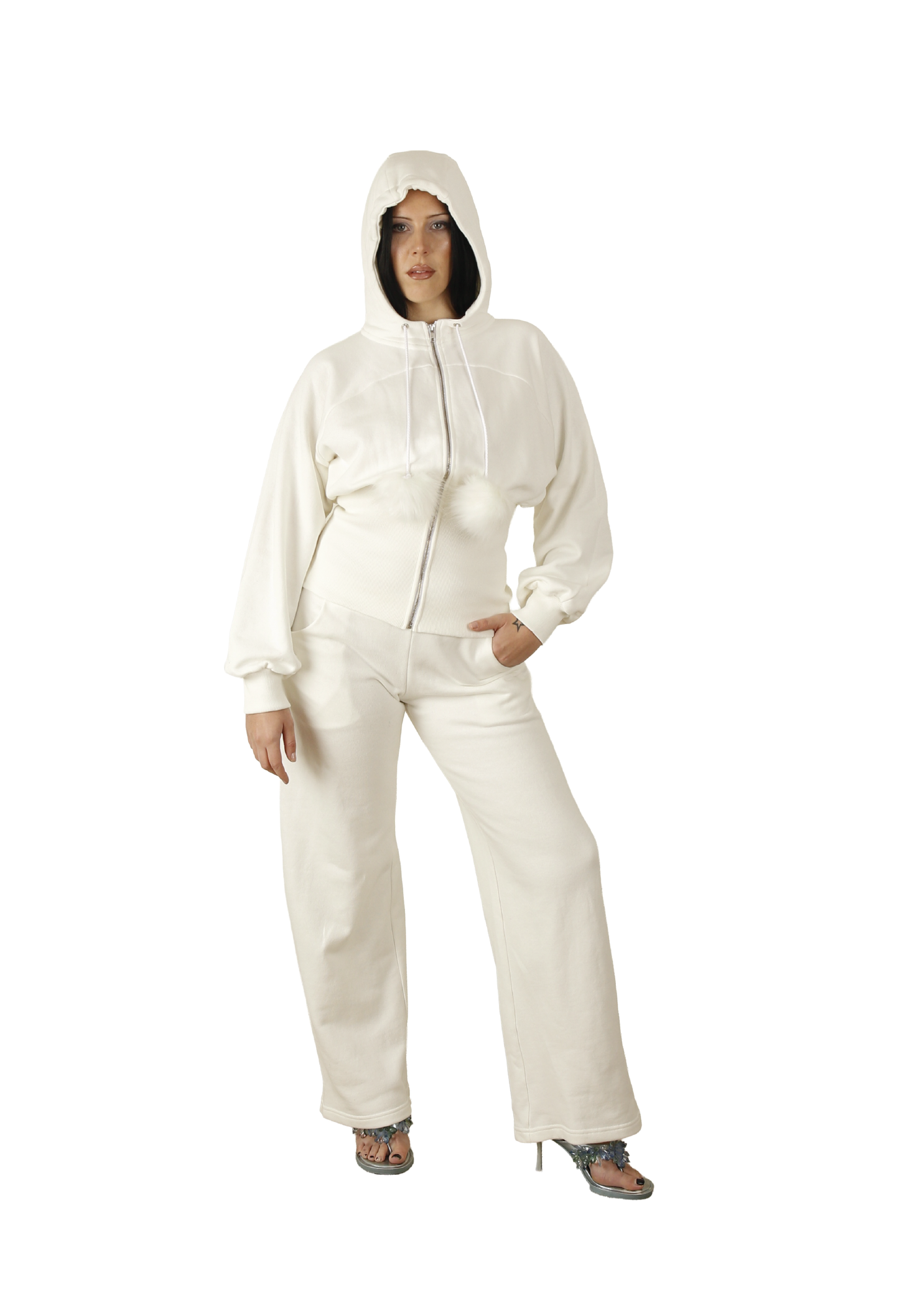SKI TRACKPANT WHITE