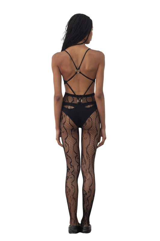 BALLET LEOTARD, BLACK