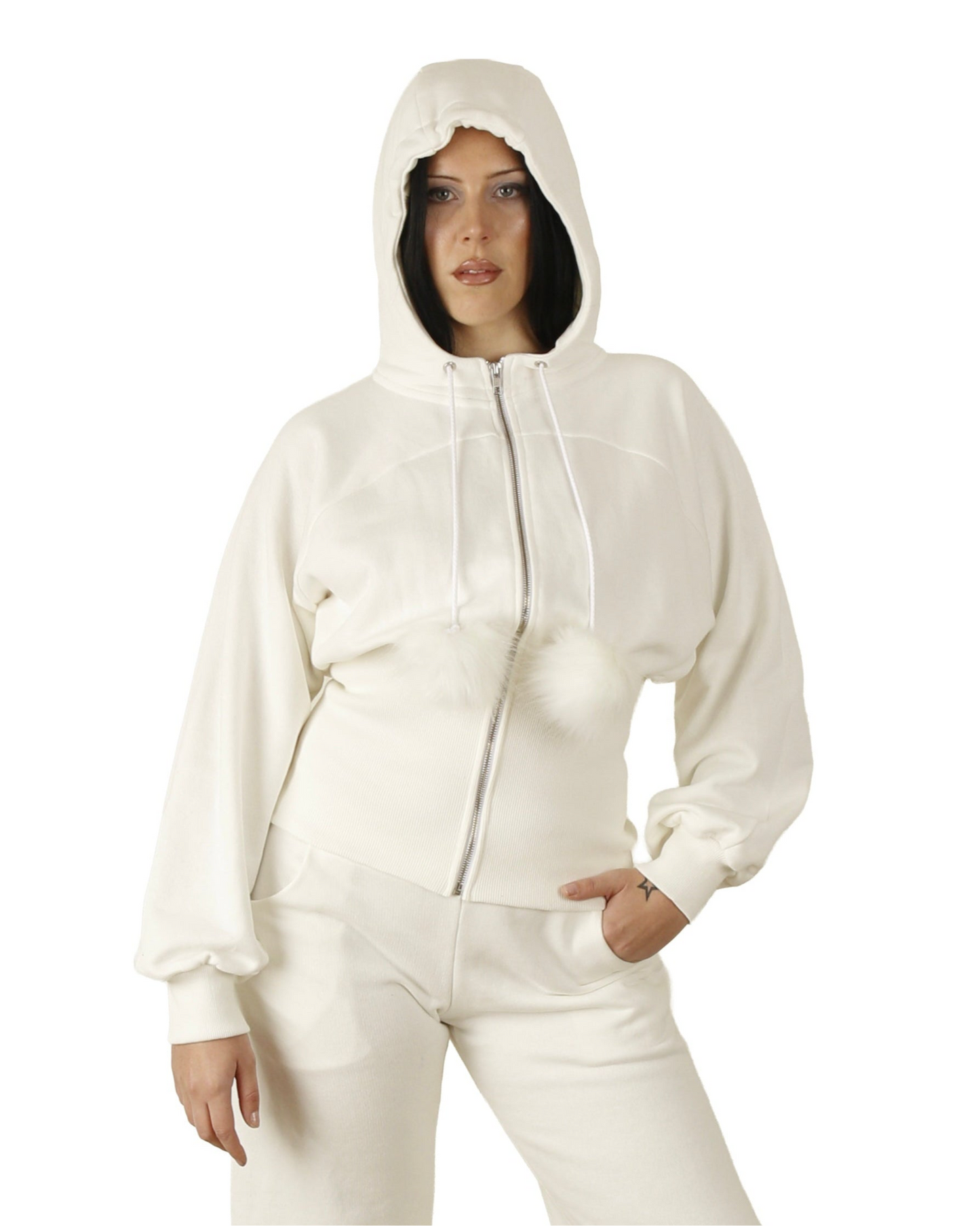 SKI JACKET WHITE