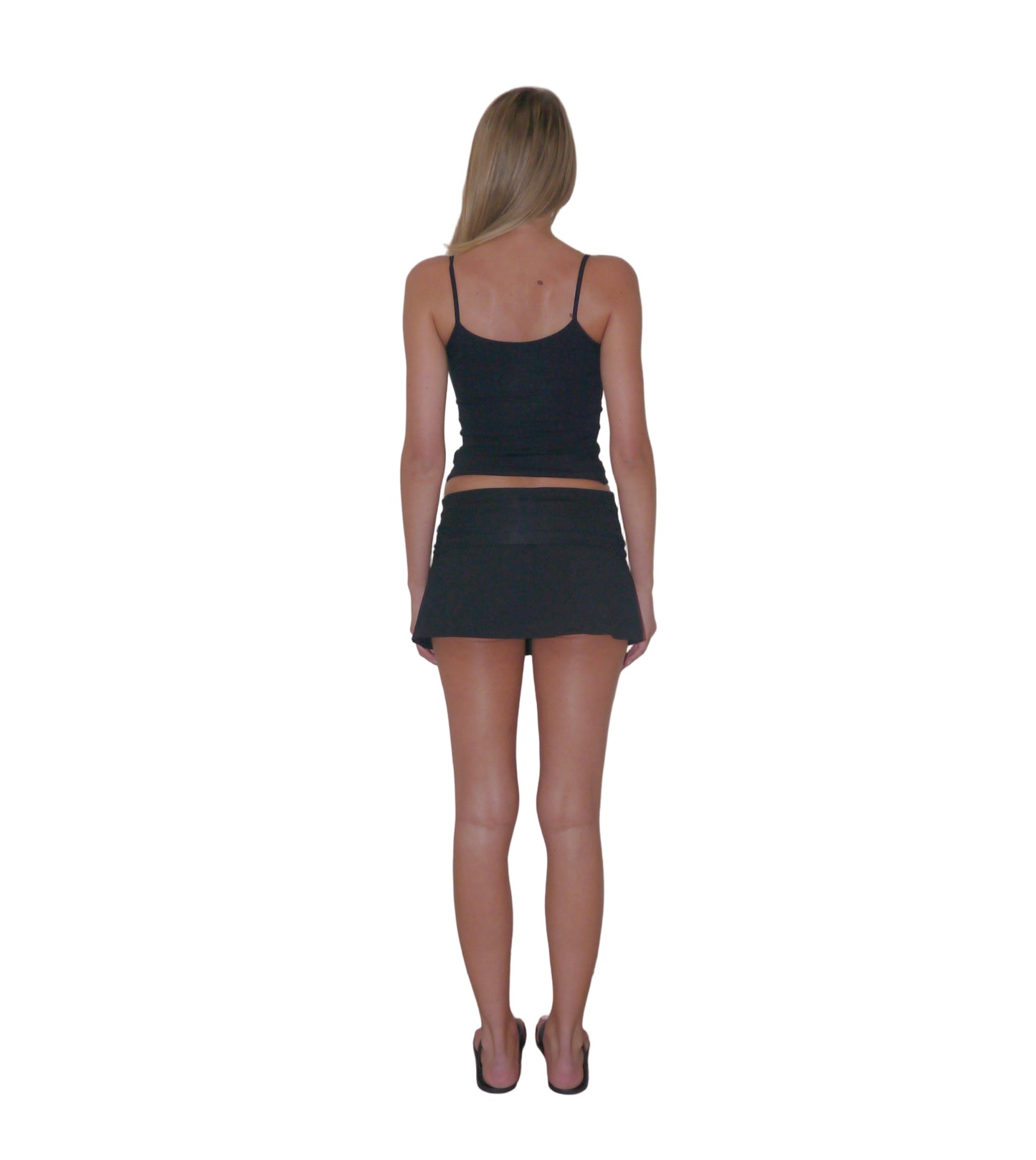 LILY TANK, BLACK