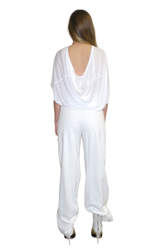 LIQUID TEE, WHITE