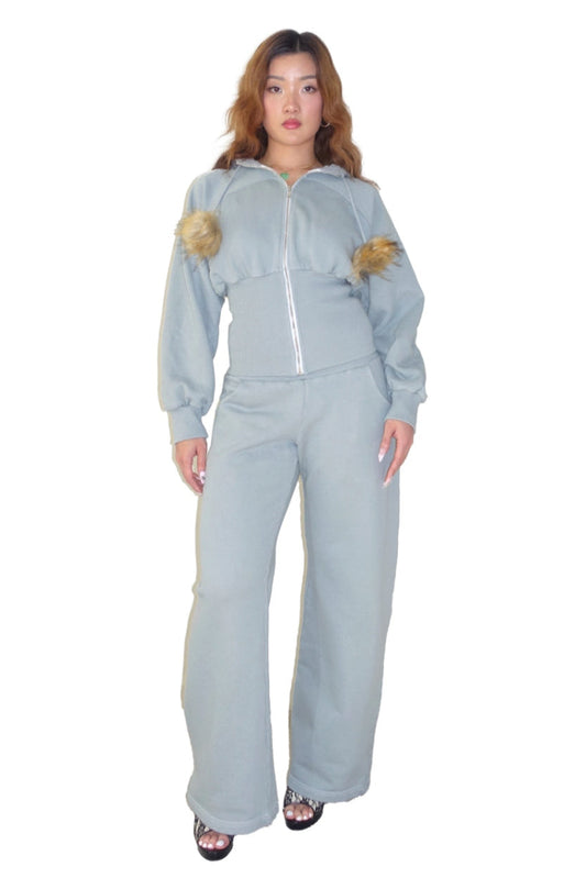 SKI TRACKPANT SAGE