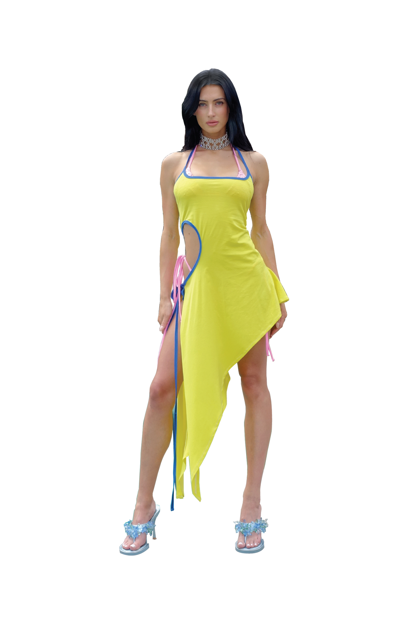 GEORGIA DRESS, YELLOW