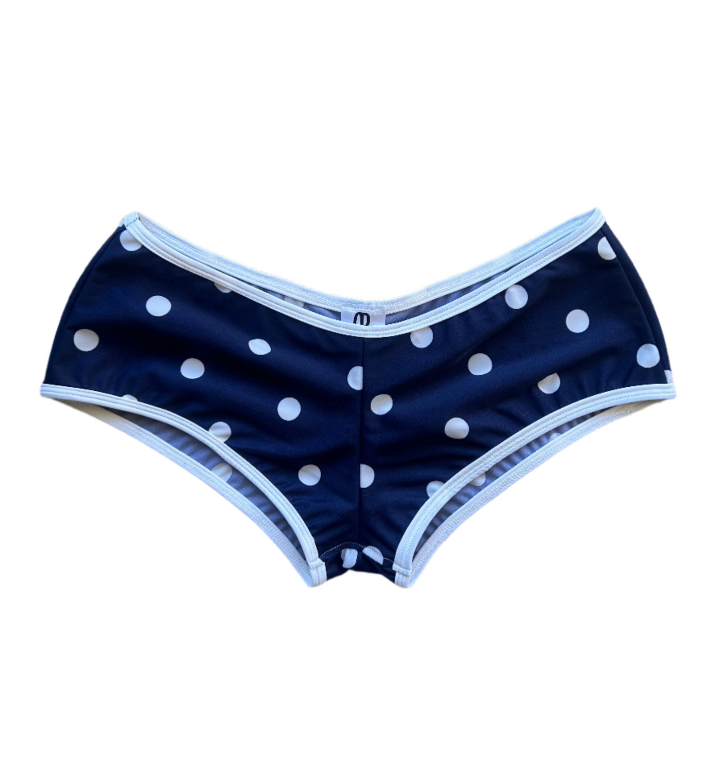 POLKA BIKINI SHORTS