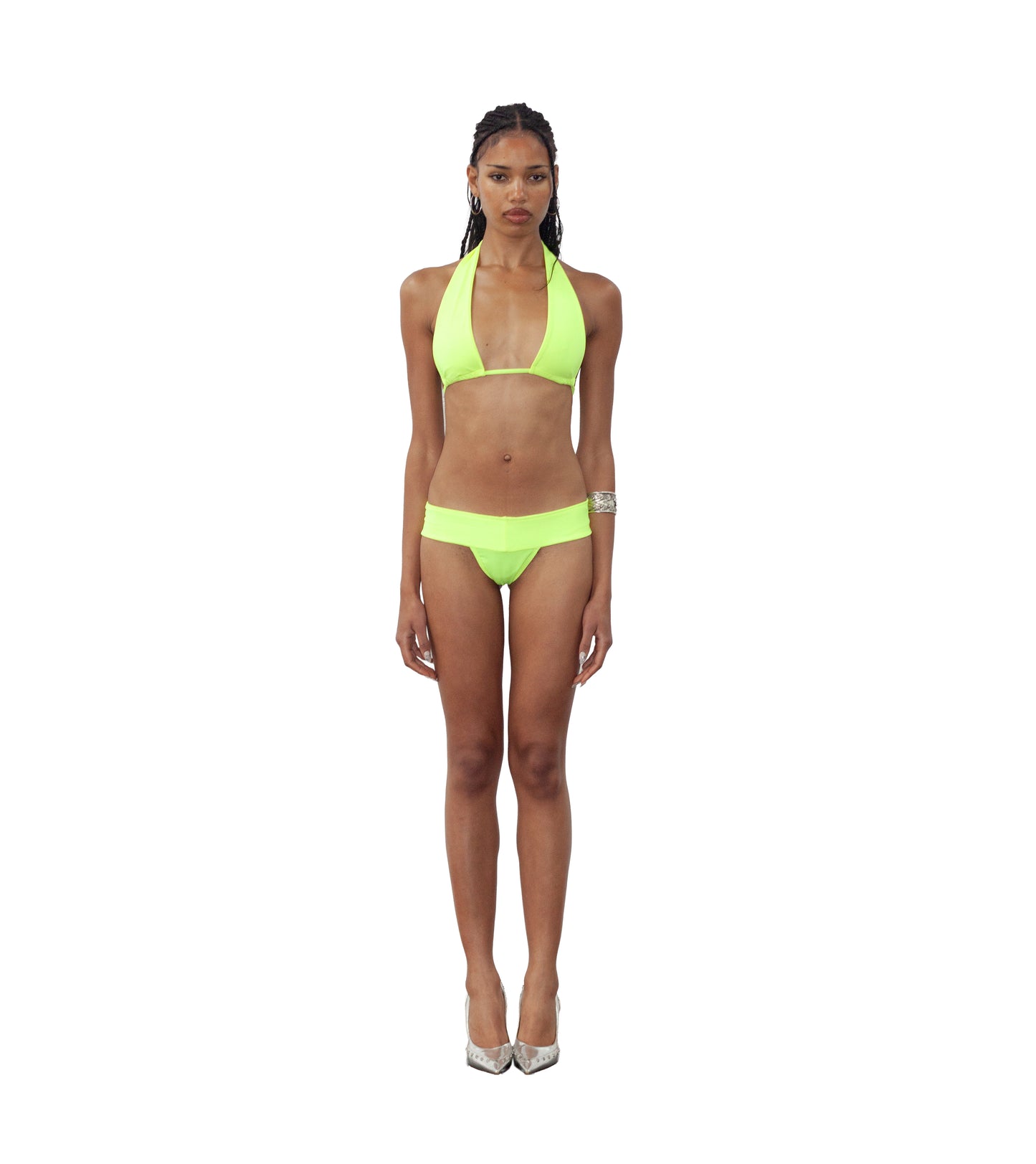 MISTY BIKINI BOTTOM, NEON YELLOW