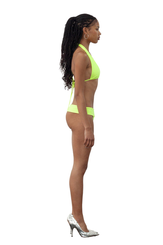 MISTY BIKINI BOTTOM, NEON YELLOW