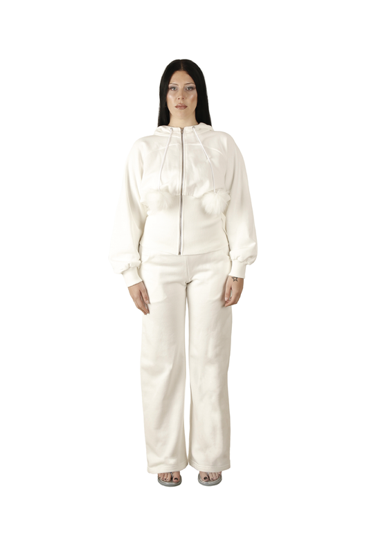 SKI TRACKPANT WHITE