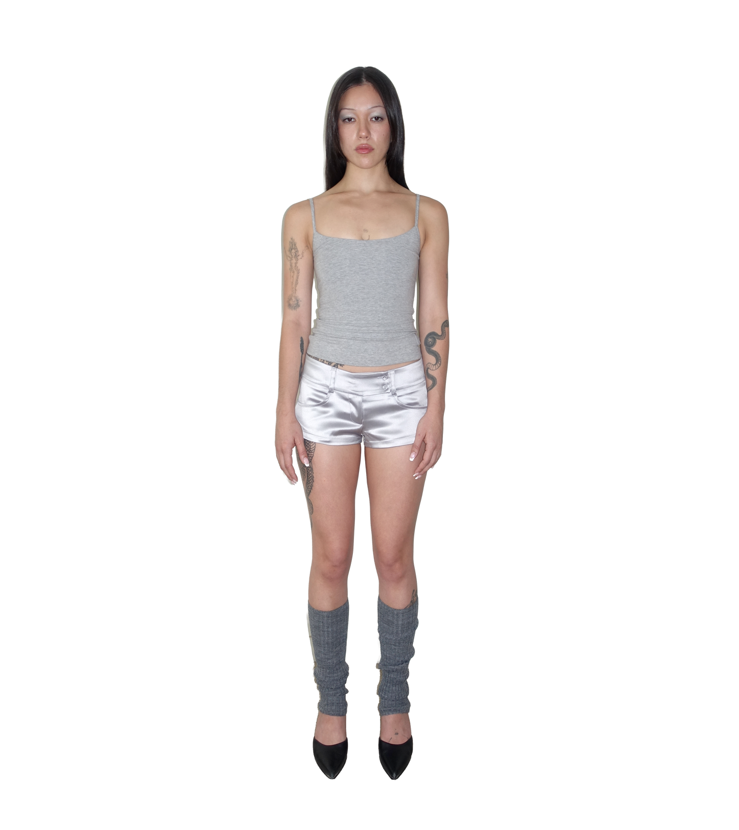LILY TANK, GREY