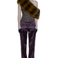 BROWDWAY PANTS, PURPLE