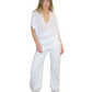 LIQUID TEE, WHITE