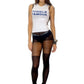 TUMBLR FAMOUS TANK, WHITE