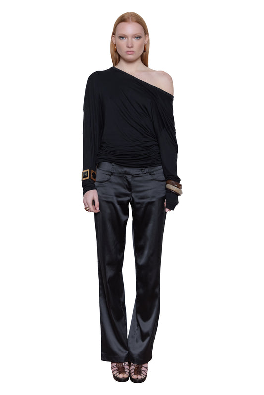 BROWDWAY PANTS, BLACK