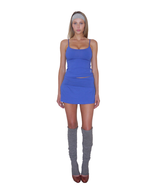 LILY TANK, BLUE