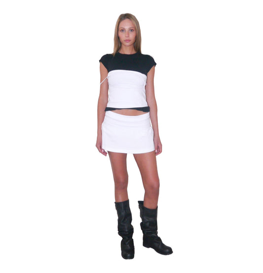 SOPHIE SKORT, WHITE