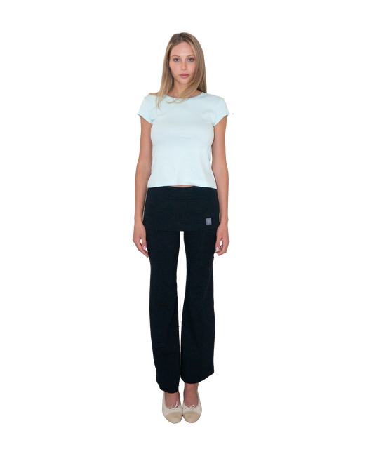VIOLET TEE, ICE BLUE