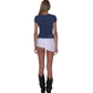 VIOLET TEE, NAVY