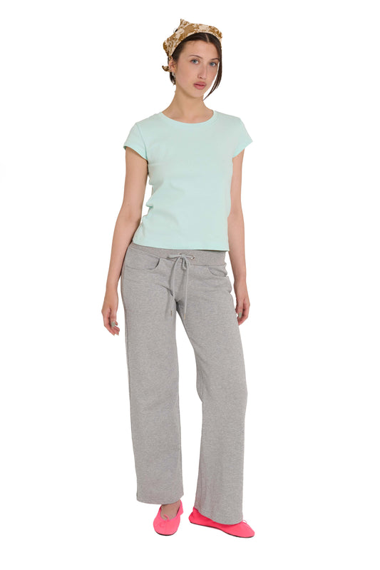 VIOLET TEE, ICE BLUE