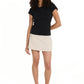 VIOLET TEE, BLACK