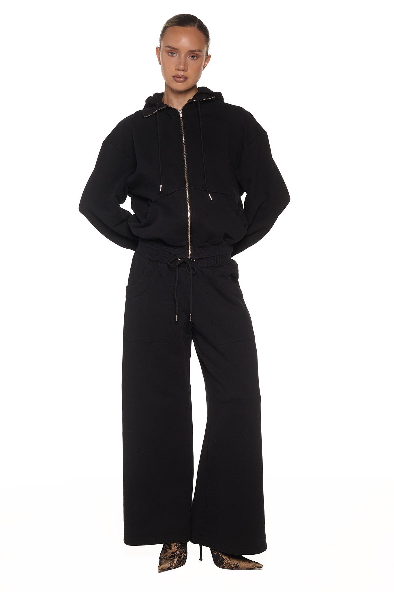 EVERYDAY OVERSIZED HOOD, BLACK