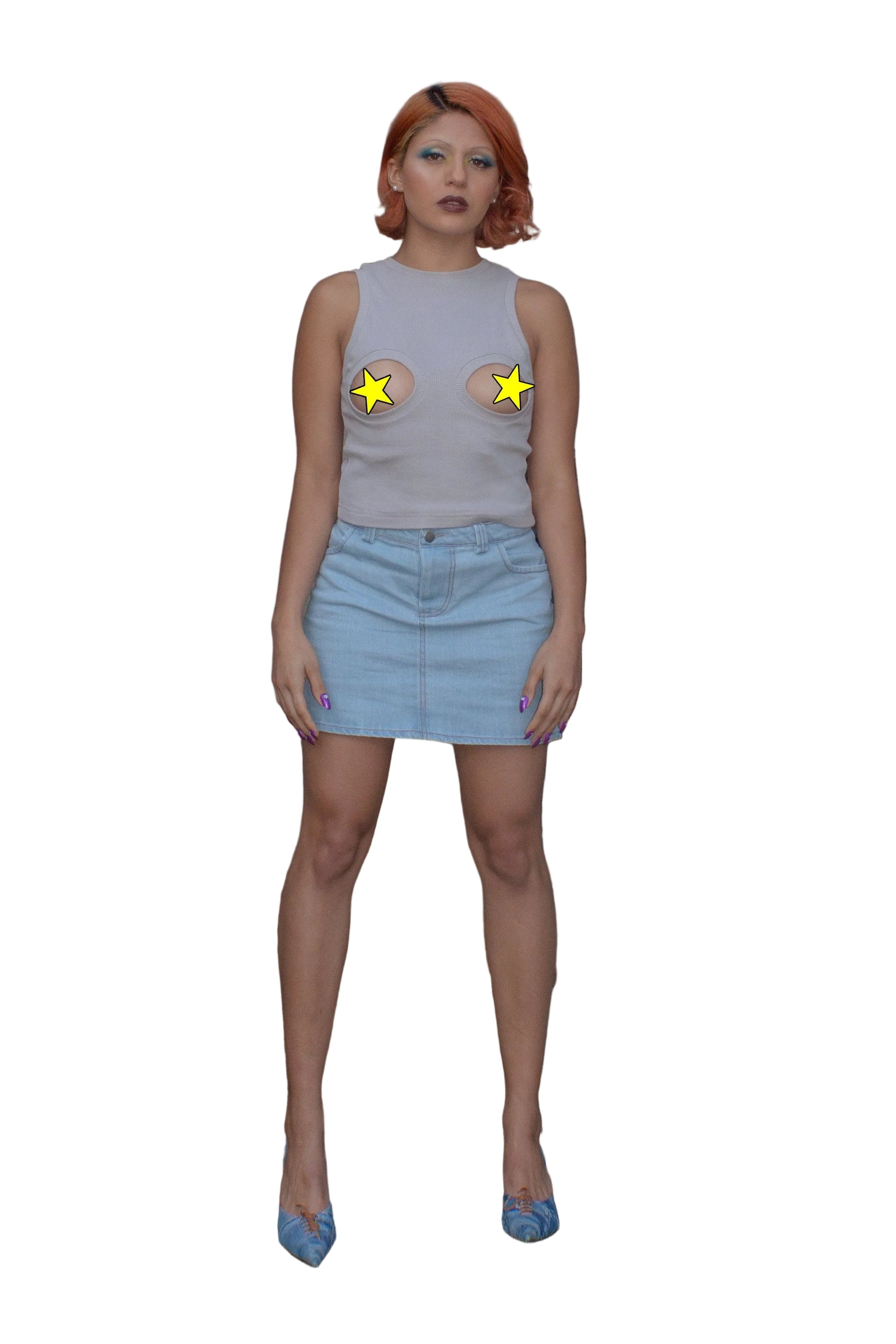 CUT OUT TANK TOP